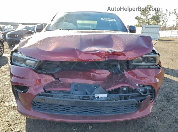 1C4RDJDG2MC718324 2021 DODGE DURANGO Бордовый 