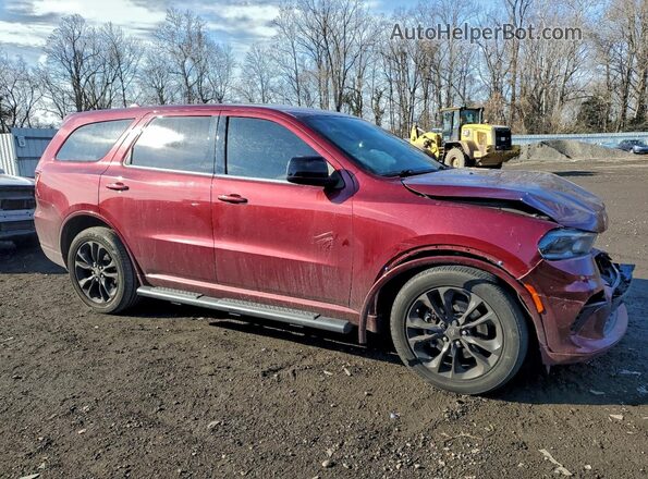 1C4RDJDG2MC718324 2021 DODGE DURANGO Бордовый 