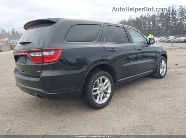 1C4RDJDG2SC531212 2025 DODGE DURANGO Black უკანა მარჯვენა