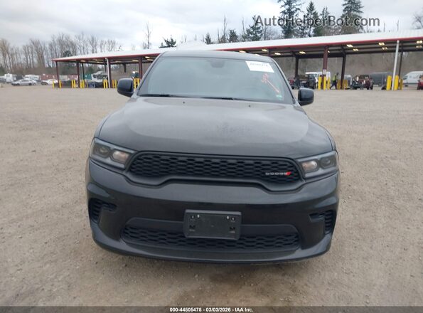 1C4RDJDG2SC531212 2025 DODGE DURANGO Black ხელსაწყოთა პანელის ხედი