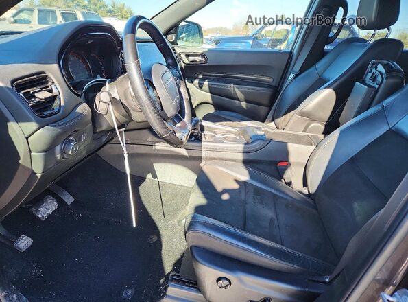 1C4RDJDG7MC545366 2021 DODGE DURANGO Charcoal Widok wnętrza z przodu