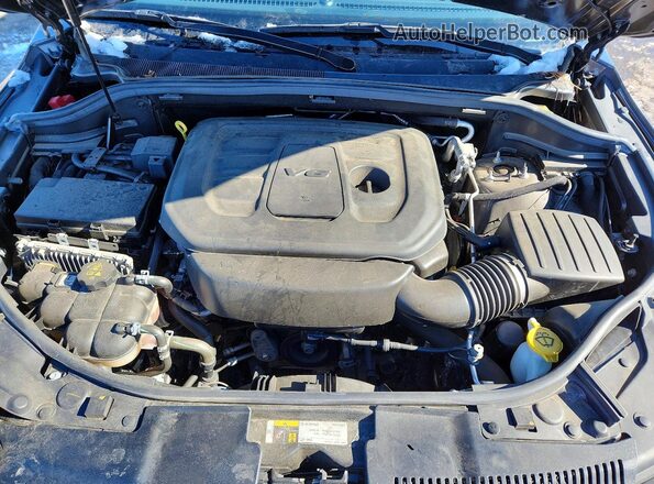 1C4RDJDG7MC545366 2021 DODGE DURANGO Charcoal Widok komory silnika