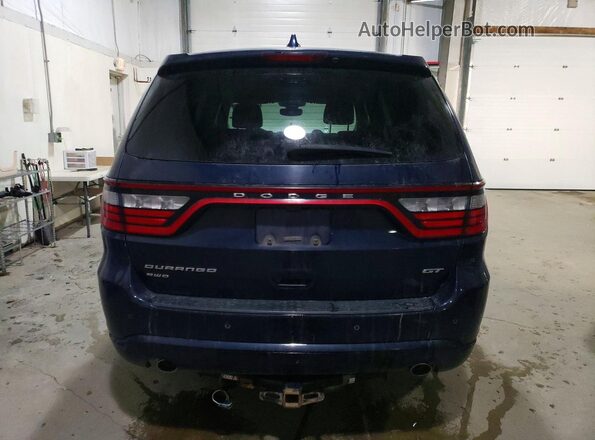 1C4RDJDG8HC732928 2017 DODGE DURANGO Blue უკანა ხედი