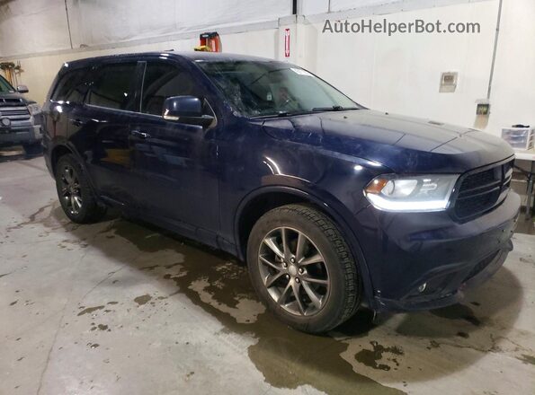 1C4RDJDG8HC732928 2017 DODGE DURANGO Blue წინა მარჯვენა