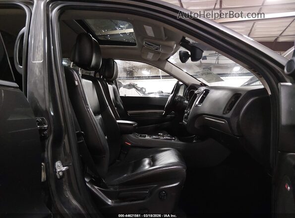 1C4RDJDG8HC785547 2017 DODGE DURANGO Gray Widok wnętrza z przodu