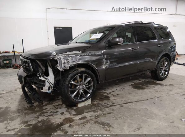1C4RDJDG8HC785547 2017 DODGE DURANGO Gray Przód lewy
