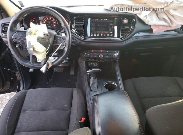 1C4RDJDG8PC718879 2023 DODGE DURANGO Black Dashboard view