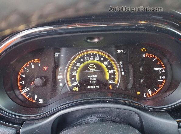 1C4RDJDG8PC718879 2023 DODGE DURANGO Black Instrument cluster view