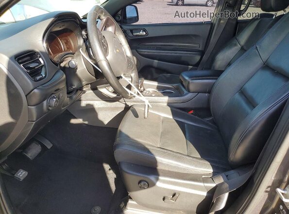 1C4RDJDG9MC716702 2021 DODGE DURANGO Gray წინა სალონის ხედი