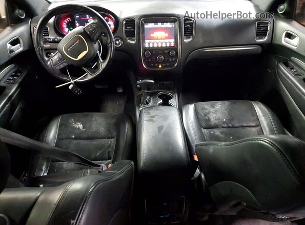 1C4RDJDGXJC226751 2018 DODGE DURANGO Maroon Vista del salpicadero