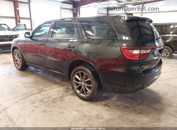 1C4RDJDGXJC395300 2018 DODGE DURANGO Black Trasero izquierdo