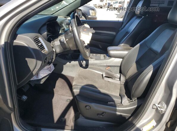1C4RDJDGXKC559999 2019 DODGE DURANGO Silver Вид салону спереду