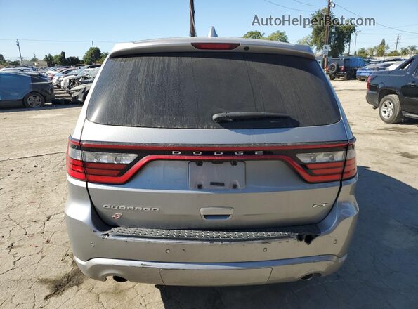 1C4RDJDGXKC559999 2019 DODGE DURANGO Silver Вид ззаду