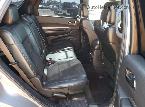 1C4RDJDGXKC559999 2019 DODGE DURANGO Silver Вид задньої частини салону