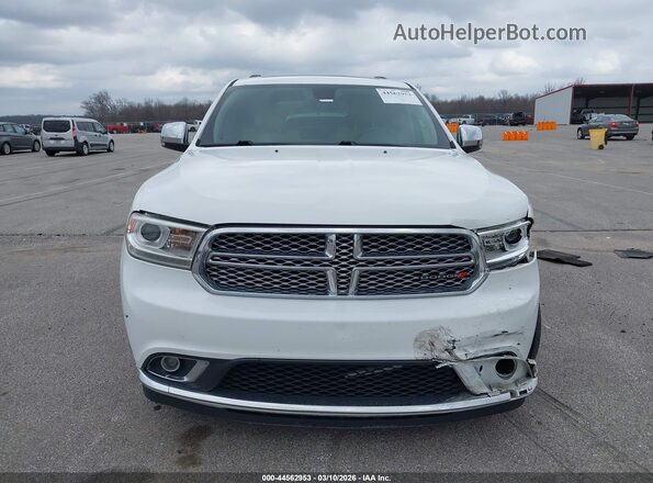 1C4RDJEG1GC315602 2016 DODGE DURANGO White Սարքավորումների վահանակի տեսք