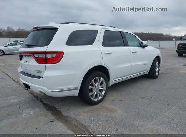 1C4RDJEG1GC315602 2016 DODGE DURANGO White Հետևի աջ