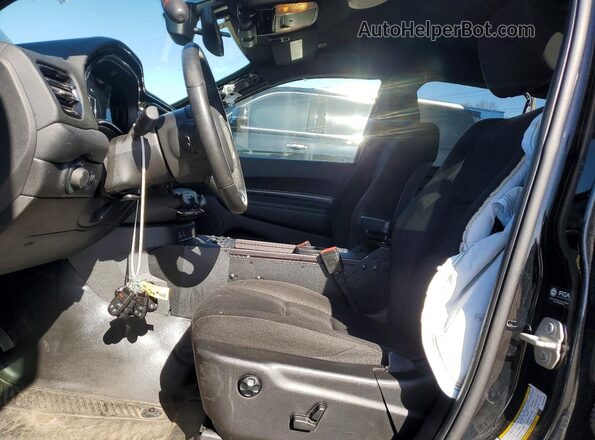 1C4RDJFG0RC154368 2024 DODGE DURANGO Black Вид салону спереду