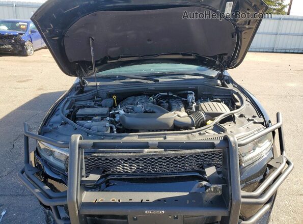 1C4RDJFG0RC154368 2024 DODGE DURANGO Black Вид підкапотного простору