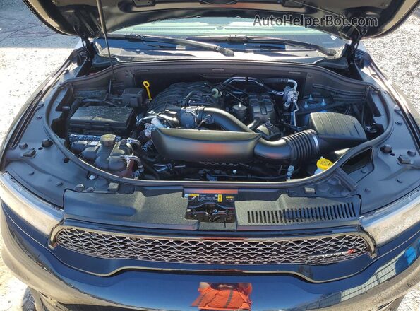1C4RDJFG2SC554972 2025 DODGE DURANGO Black ძრავის განყოფილების ხედი