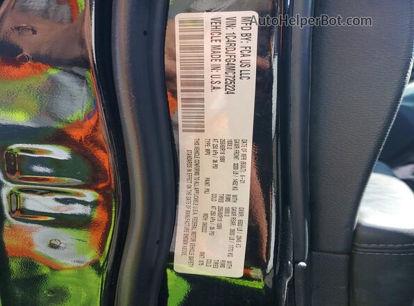 1C4RDJFG4MC725224 2021 DODGE DURANGO Two Tone Սալոնի 360 աստիճան տեսք