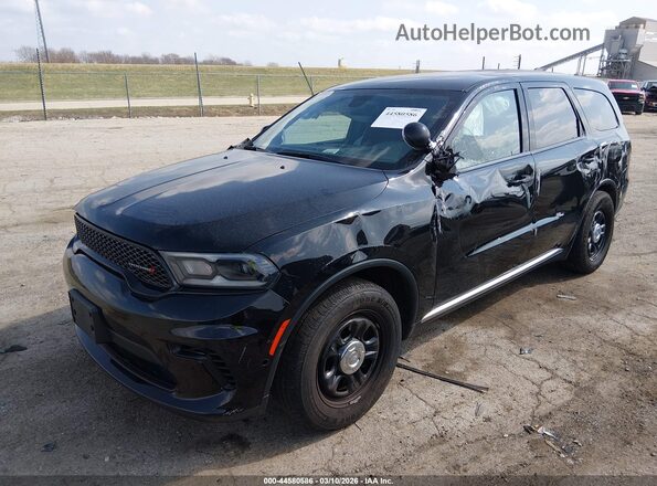 1C4RDJFG8PC554224 2023 DODGE DURANGO Black Передня ліва чверть
