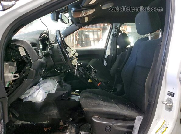 1C4RDJFGXPC638738 2023 DODGE DURANGO White Vista interior delantera