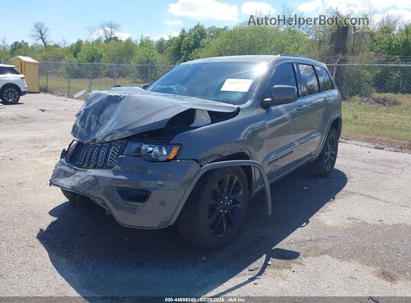 1C4RJEAG4LC429349 2020 JEEP GRAND CHEROKEE Gray წინა მარცხენა ხედი სამი მეოთხედიდან