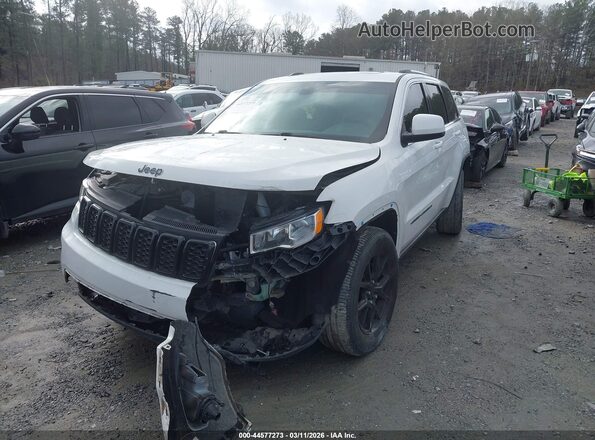 1C4RJEAG5MC681404 2021 JEEP GRAND CHEROKEE White Առջևի ձախ երեք քառորդ տեսարան