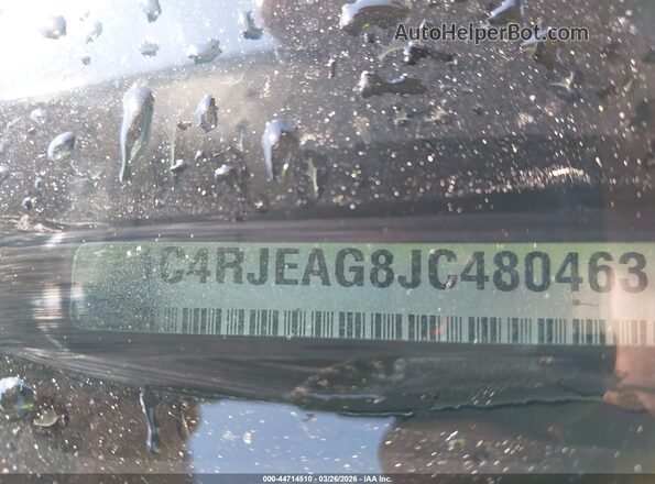 1C4RJEAG8JC480463 2018 JEEP GRAND CHEROKEE Белый Вид подкапотного пространства