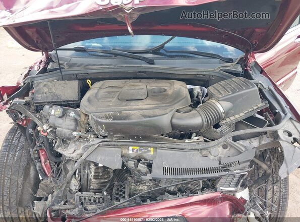 1C4RJEBG0NC128160 2022 JEEP GRAND CHEROKEE WK Красный Вид сзади