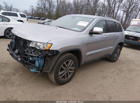 1C4RJEBG3KC656643 2019 JEEP GRAND CHEROKEE Gray Передня ліва чверть
