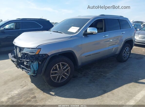 1C4RJEBG3MC873824 2021 JEEP GRAND CHEROKEE Silver Vista tres cuartos delantera izquierda