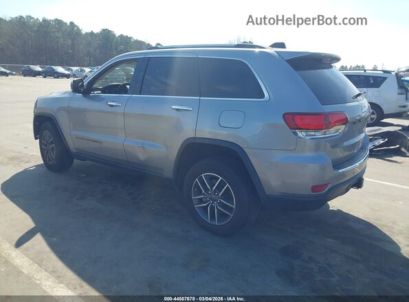 1C4RJEBG3MC873824 2021 JEEP GRAND CHEROKEE Silver Trasero izquierdo