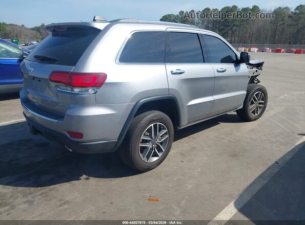 1C4RJEBG3MC873824 2021 JEEP GRAND CHEROKEE Silver Trasero derecho