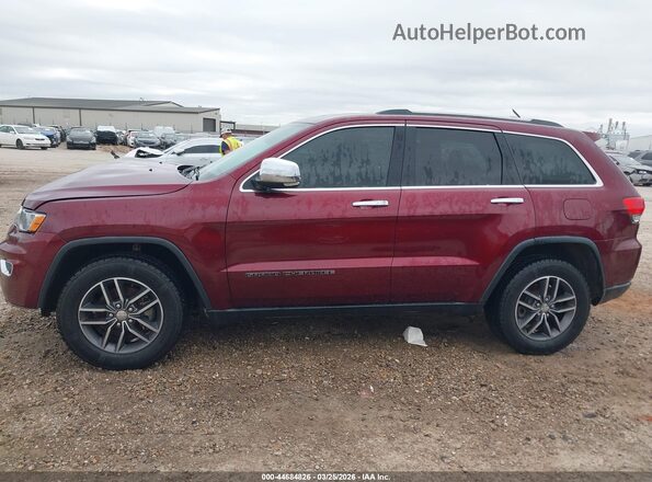 1C4RJEBG4HC813038 2017 JEEP GRAND CHEROKEE Бордовый Панорамный вид салона 360°