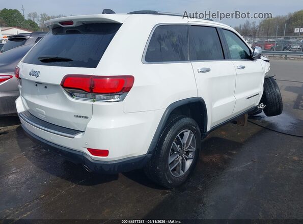 1C4RJEBG4LC266068 2020 JEEP GRAND CHEROKEE White Задня права чверть