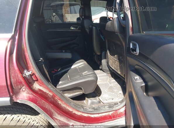 1C4RJEBG7JC437988 2018 JEEP GRAND CHEROKEE Red VIN კოდის სტიკერის ხედი