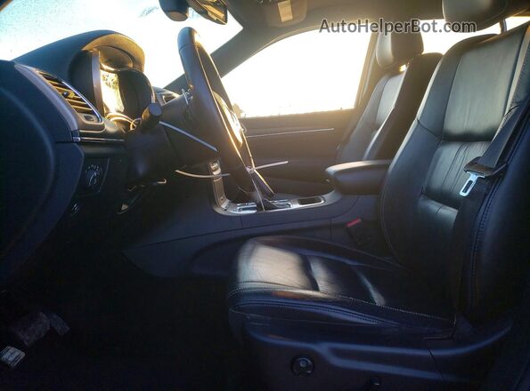 1C4RJEBGXGC418604 2016 JEEP GRAND Черный Вид салона спереди