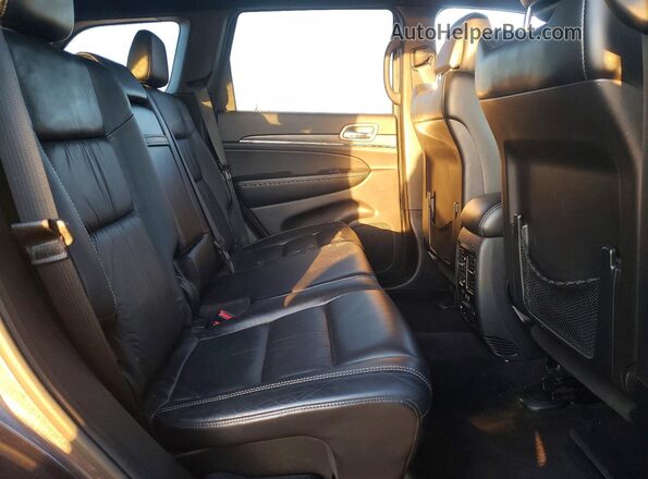 1C4RJEBGXGC418604 2016 JEEP GRAND Черный Вид задней части салона