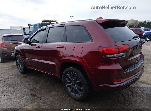 1C4RJECG7LC258576 2020 JEEP GRAND CHEROKEE Maroon Панорамний вид салону 360°