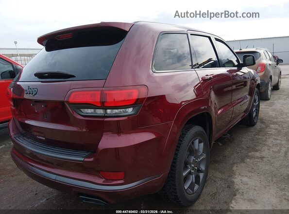 1C4RJECG7LC258576 2020 JEEP GRAND CHEROKEE Maroon Задня права чверть