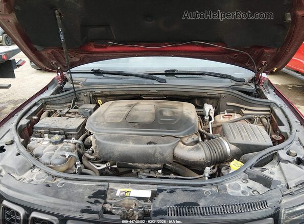 1C4RJECG7LC258576 2020 JEEP GRAND CHEROKEE Maroon Вид ззаду