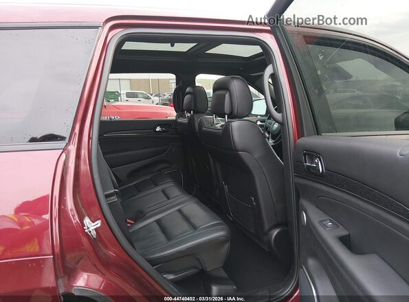 1C4RJECG7LC258576 2020 JEEP GRAND CHEROKEE Maroon Вид наклейки з VIN-кодом