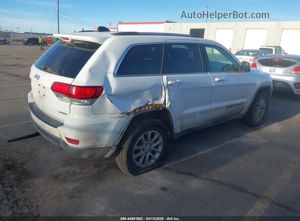 1C4RJFAG0MC699279 2021 JEEP GRAND CHEROKEE Белый Задняя правая четверть