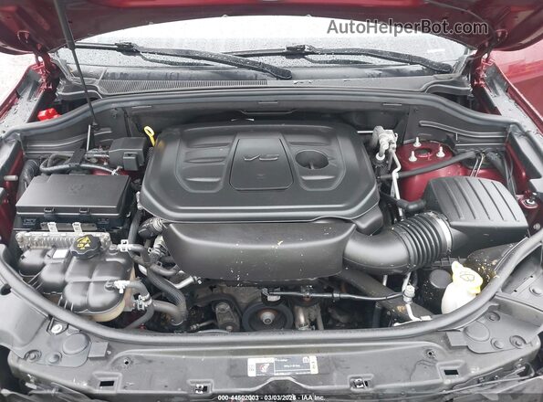 1C4RJFAG4MC766773 2021 JEEP GRAND CHEROKEE Burgundy Rear view