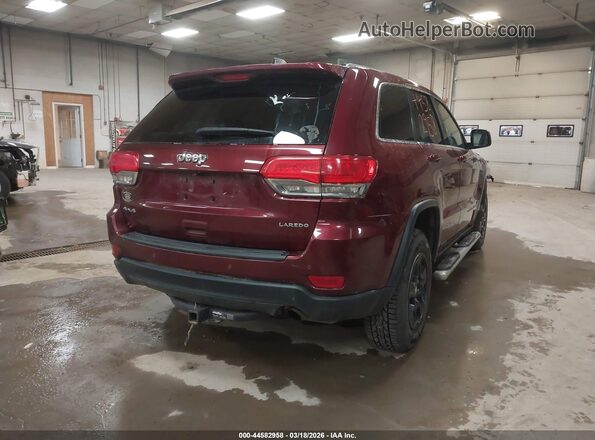 1C4RJFAG5HC674626 2017 JEEP GRAND CHEROKEE Red Trasero derecho