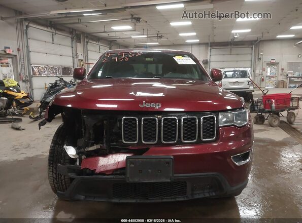 1C4RJFAG5HC674626 2017 JEEP GRAND CHEROKEE Red Vista del cuadro de instrumentos