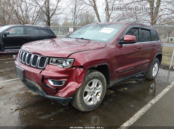 1C4RJFAG5HC845150 2017 JEEP GRAND CHEROKEE Red Przód lewy