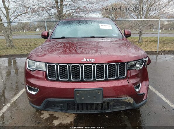 1C4RJFAG5HC845150 2017 JEEP GRAND CHEROKEE Red Widok zestawu wskaźników