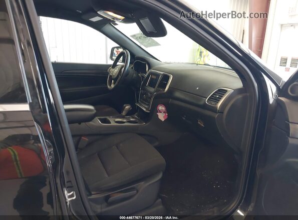 1C4RJFAG6KC761605 2019 JEEP GRAND CHEROKEE Black Вид салону спереду